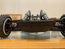 Schumacher Procat Front Bumper.  Wording can be customized. Nylon/Carbon.UK made