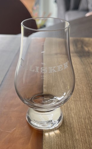 Talisker whisky tasting glass - talisker,