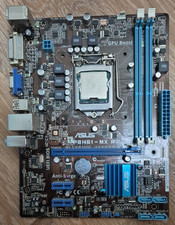 ASUS P8H61-MX R2.0 Motherboard + Intel i3-3220, cooler and backplate