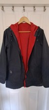 Seasalt Navy/Red Reversible Raincoat