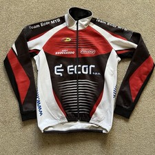 Northwave Cycling Jersey Windstopper Jacket Size M Long Sleeved Full Zip Windtex