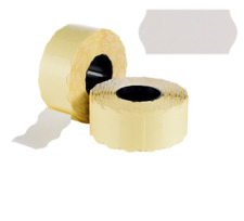 White Price Gun Labels 26x12mm