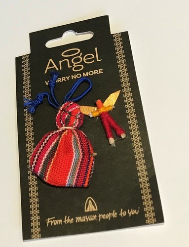 Christmas angel worry dolls - christmas, in