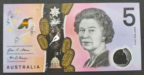 Australia 2016 banknote 5 - australia, $5