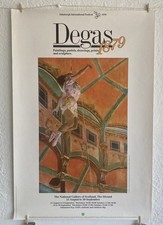 Exhibition Poster -  Degas -  National Gallery of Scotland -  1979