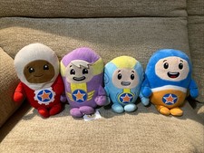 Go Jetters Plush Soft Toy Bundle Set Xuli Foz Lars Kyan Cbeebies