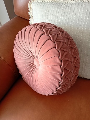 Pink velvet vintage style - pink,
