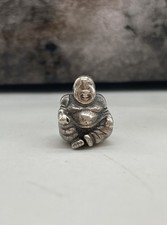 Authentic Pandora Sterling Silver Buddha Charm Bead