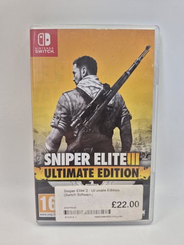 Sniper elite iii ultimate - sniper,