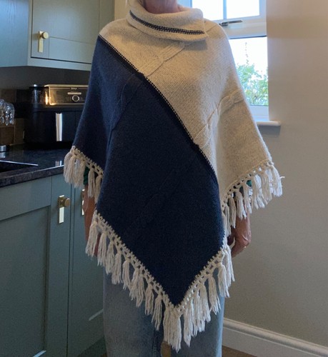 Aran style hand knitted - aran,
