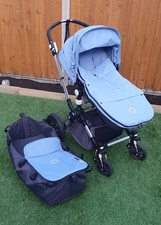 Bugaboo Chameleon Pushchair. Seat & CarryCot. Footmuff, Wool Liner, Cup Holder