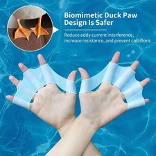 Silicone swimming fins - silicone,