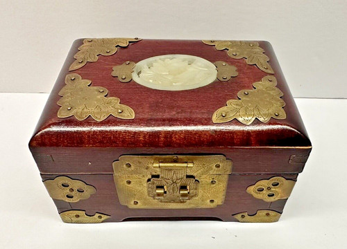 Vintage wood brass shanghai - &,