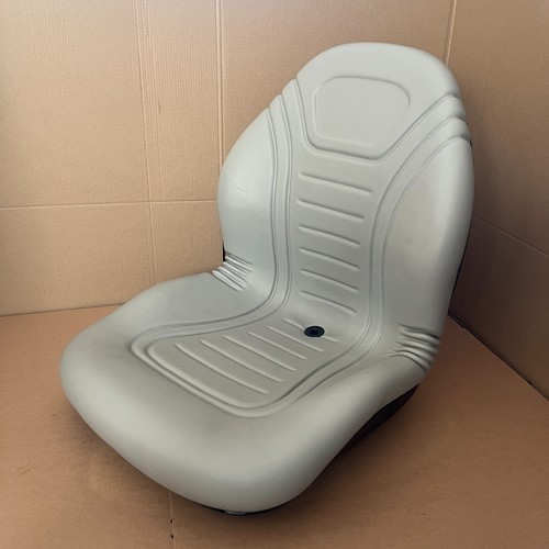 Grey vinyl seat replaces toro - seat,