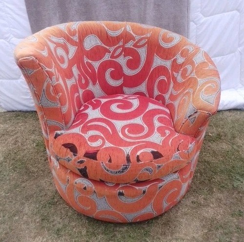 Dfs round swivel chair - dfs,
