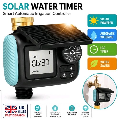 Solar water timer automatic - solar,