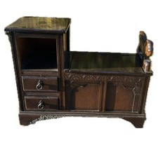 Vintage telephone table