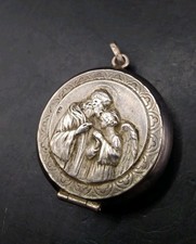 Vintage Silver Locket Pendant