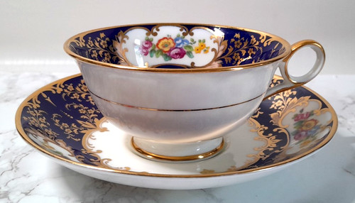 Antique cauldon ltd - cauldon, cobalt