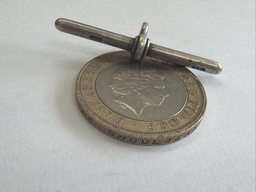 Sterling silver antique bar - silver, t-bar