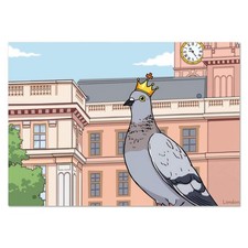 'Pigeon King of England' Wall