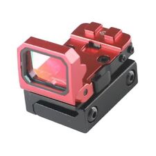 Tactical Mini Folding Flip Up Red Dot Reflex Sight Pistol Scope Holographic