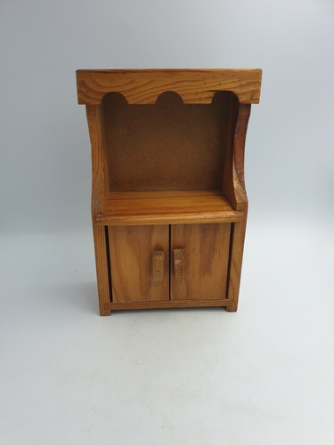 Vtg solid pine - wood, dolls