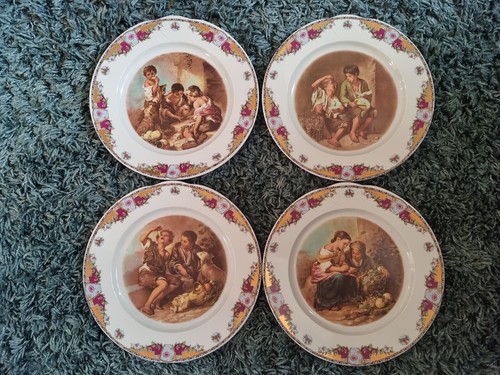 Limoges set plates - limoges,
