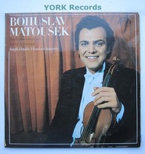1 10 2071-72 - HAYDN - Violin Concertos MATOUSEK / HLAVACEK- Ex Double LP Record