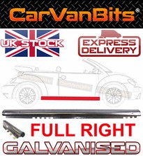 FOR VW NEW BEETLE 98-10 CONVERTIBLE CABRIO FULL SILL REPAIR BODY PANEL RIGHT
