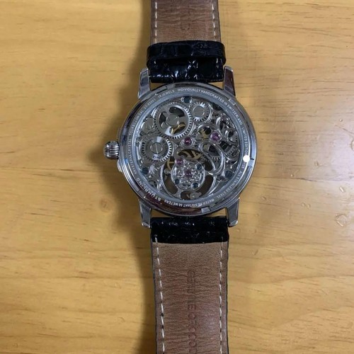 Stuhrling tourbillon skeleton - stuhrling,