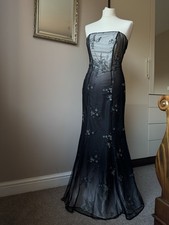 Black And Grey Ombre Mesh