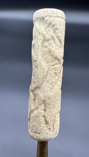 Ancient ceramic seal deer - ceramic,