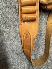 Leather Shotgun Cartridge Belt