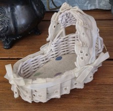 VTG Miniature White Wicker