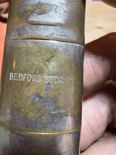 Brass trench petrol lighter - brass,