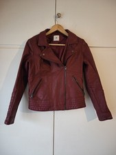 TU Woman Burgundy Faux Leather