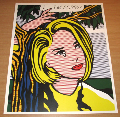Roy lichtenstein poster m - roy,