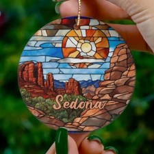 Sedona Ornament Ceramic