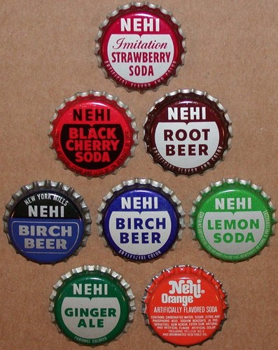 Vintage soda pop - , caps