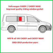 VW CADDY 2K modified sliding
