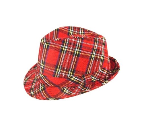 Scottish red tartan - scottish, mini