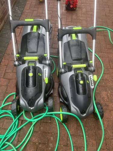 Tech lawn mower - mower, batteries