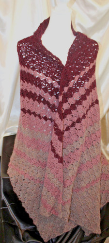 Luxury ladies wrap shawl - ladies, in