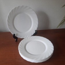 6 x Vtg ARC France White Milk