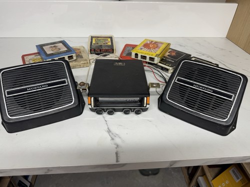 Vintage mustang car stereo - gt,