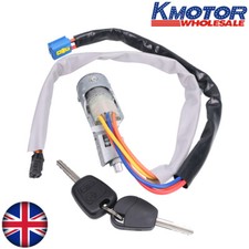 Ignition Lock Barrel Switch W/ 2 Keys Fits For Citroen Berlingo Peugeot Partner 