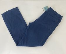 Seasalt Komodo Pants 100% Linen French Navy Trousers Size Medium Women’s