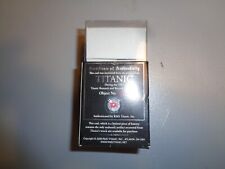 Authentic Recovered Titanic Artifact. Coal From RMS Titanic
