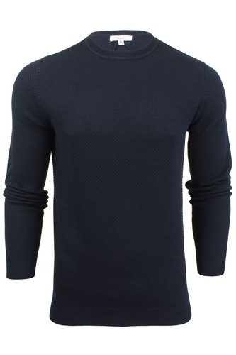 Xact mens textured cotton crew - mens,